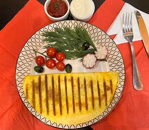 Кесадилья с курицей