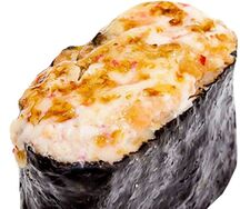 Запеченные суши с кальмаром