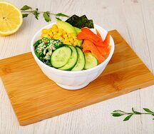 Поке лосось