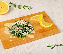 Салат с кальмаром