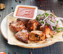 Шашлык из cвинoй шеи