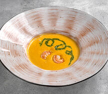 Тыквенно-имбирный крем суп