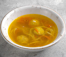 Куриный суп с фрикадельками