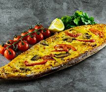 Пиде вегетарианская