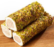 Сливочный лукум с нугой и фисташкой