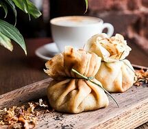 Жюльен с шампиньонами