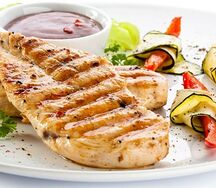 Филе индейки с овощами (260 гр.)