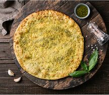 Фокачча с сыром и соусом песто (190 гр.)