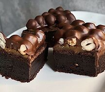 Брауни с фундуком