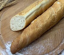 Багет с кунжутом