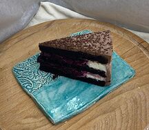 Торт Черный лес с вишней