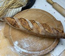 Багет картофельный с луком