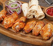 Шашлык из куриных крыльев