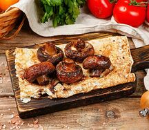 Шампиньоны на углях