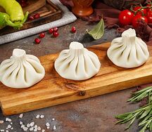 Хинкали с бараниной