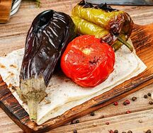 Ассорти овощей на углях