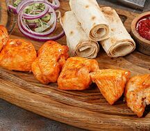 Шашлык из куриной мякоти