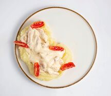 Филе цыплёнка с картофельным пюре, детское меню