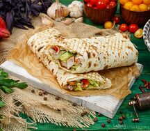 Шаурма Баранина на углях 