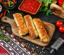 Блинчики с мясом 