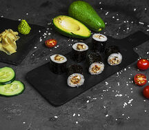 Мини-ролл с угрем