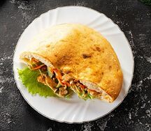 Донер с креветками