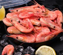 Креветки отварные