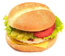 Бургер барбекю