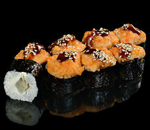 Запеченный с креветкой