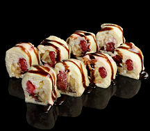 Десерт с вишней и шоколадом