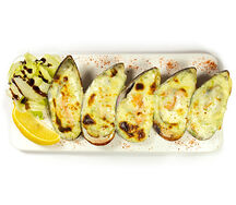 Запеченные мидии