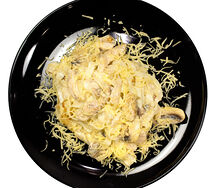 Фетучине с говядиной