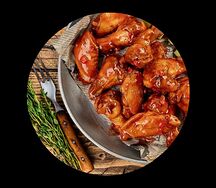 Килограмм крылышек Sweet chili