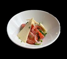 Овощной с сыром сулугуни