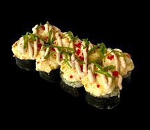 Запеченный с креветкой