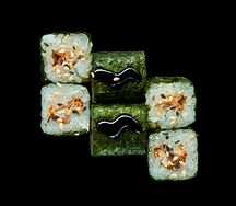 Ролл с угрём