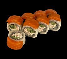 Филадельфия с копченым лососем