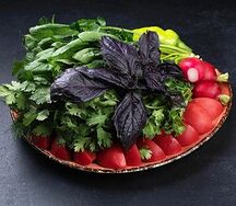 Овощная тарелка