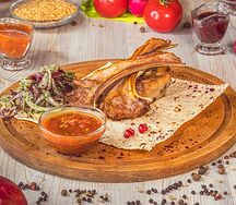 Шашлык из бараньей корейки