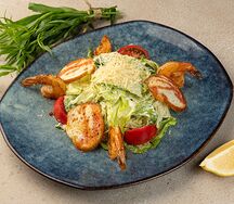 Салат Цезарь с курицей