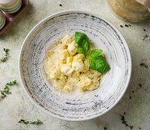 Паста сакеттини с курицей