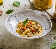 Паста с грибами