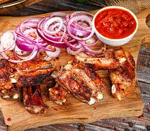 Шашлык из бараньего ребра