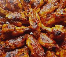 Крылья на мангале