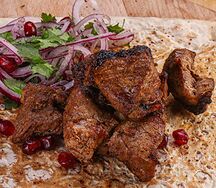 Шашлык из бараньей мякоти