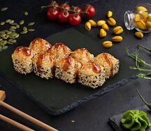 Запеченный ролл Терияки