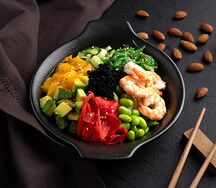 Поке с креветками