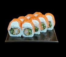 Мега с лососем