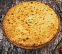 Пирог с картофелем и зелёным луком