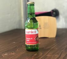 Турецкая газировка фруктовая sarikiz (арбуз с клубникой)